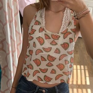 Bethany Mota Watermelon Tank